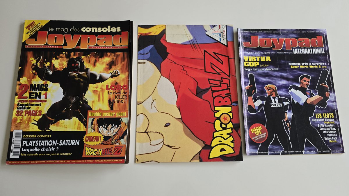Réception de la semaine. De la Dreamcast US et des upgrade de Joypad ^^ 

#sega #retrogaming #dreamcast #magazine #retrogame