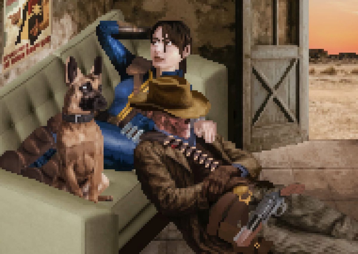 Awesome Fallout tv series pixel art

By the talented <a href="/steinvont/">steinvont 👾</a>