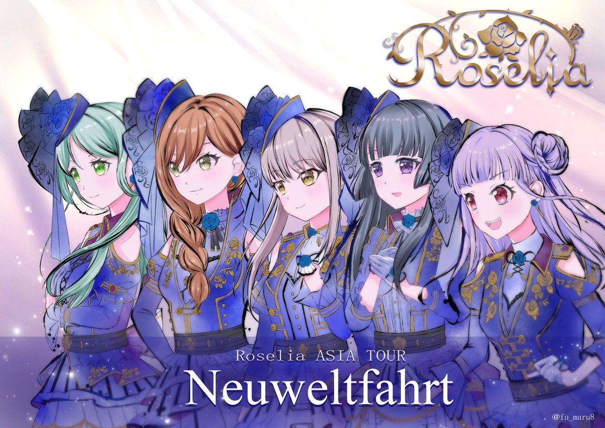 #Roselia
#bandoriart