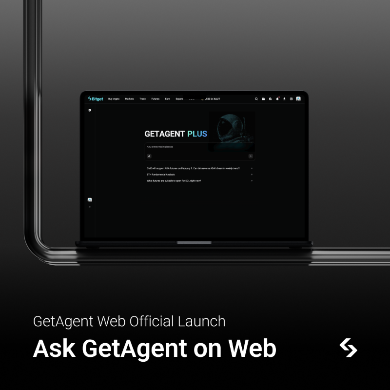 bitget's tweet photo. #GetAgent Web is LIVE!

Our AI assistant is now a full-screen trading co-pilot integrated across Trading, Markets, Assets &amp; Earn pages.

🤖 Adaptive Brain Mode: Context-aware prompts 
🤖 Seamless UI: Free dragging &amp; resizing 
🤖 Session Continuity: It remembers your strategy