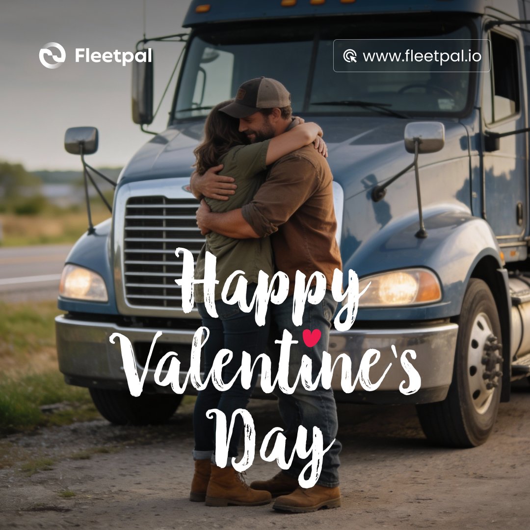 Fleetpal's tweet photo. Most Valentines come and go, but a clean maintenance history is forever. 🚛❤️

Stop fighting with paperwork and fall in love with your data. Fleetpal keeps your fleet running and your margins high.

#Trucking #ValentinesDay #Fleetpal #FleetMaintenance #Logistics https://t.co/NxojXBU1Bo