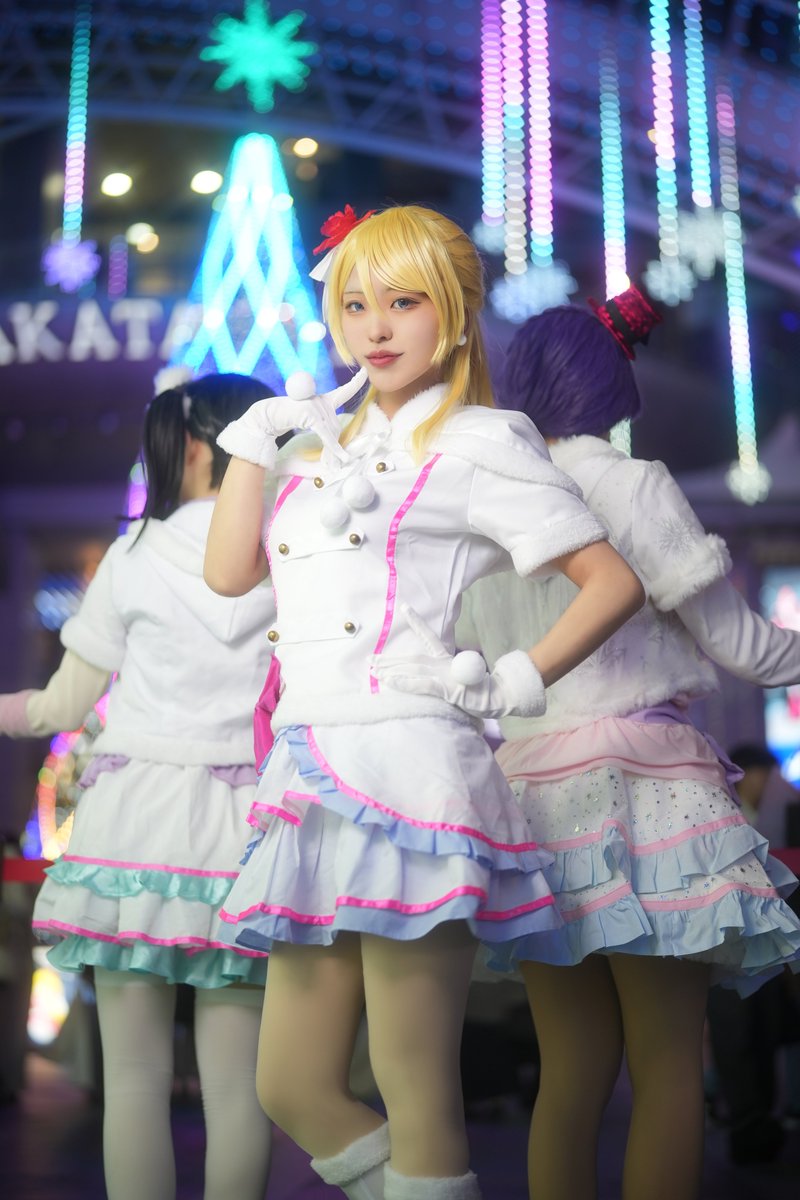 cos ラブライブ! 矢澤にこ・絢瀬絵里・東條希 #コスシティ博多