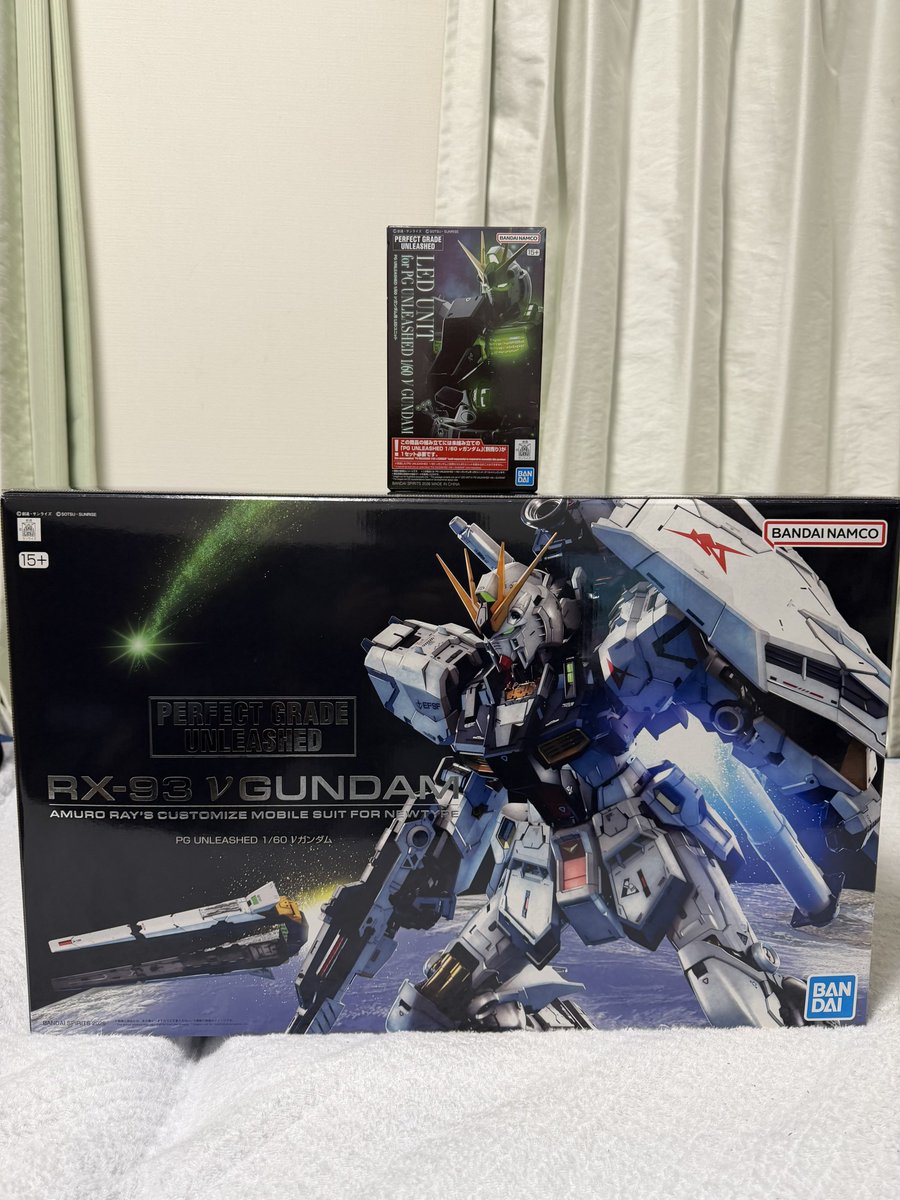 PG UNLEASHED 1/60 νガンダム/LEDユニット 開封！！ 開けるだけで