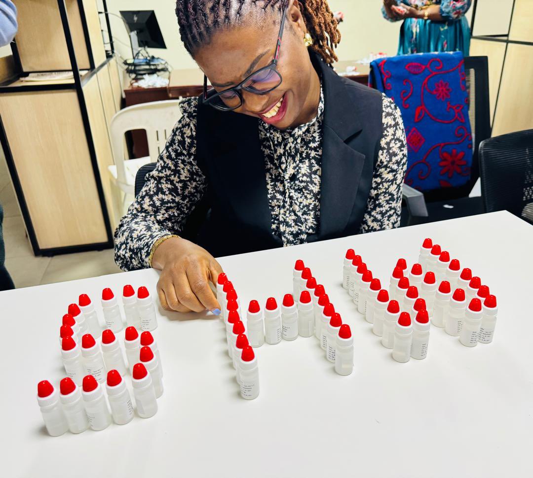 Microhaem's tweet photo. This Valentine’s 💌, love goes beyond flowers and chocolates  it’s in the lives we save every day at @Microhaem(MHS).

This special moment, captured after completing a major call-off, reminds us that real love is teamwork, dedication, and commitment to quality diagnostics. ❤️

Our amazing packaging team is proud to remind everyone that our Kwiq HIV Test Kit is locally manufactured, high quality, and reliable because knowing your status is an act of love.

At MHS, love is responsibility. Love is innovation. Love is protecting communities.

#ValentinesDay #LoveInAction #TeamMHS #SavingLives #KnowYourStatus