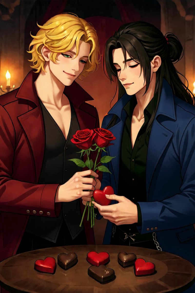 ❤Happy Valentine's Day💙

#AIart #AIイラスト