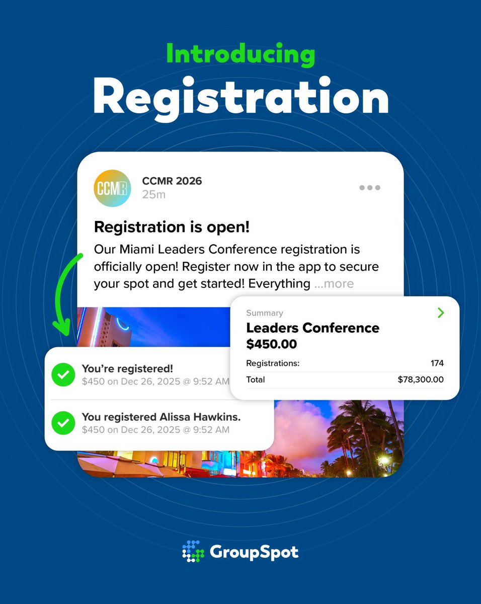 GroupSpot tweet media