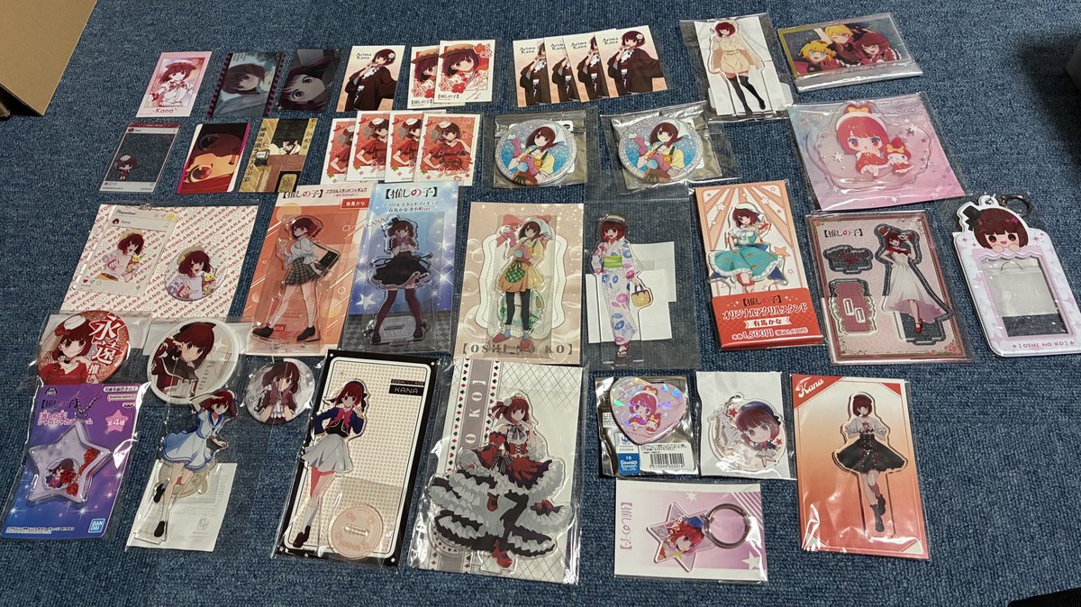 jwtjdnq's tweet photo. 【推しの子 グッズ 交換 ･ 譲渡】

譲:画像 有馬かな　
　　　→画像以外も大量にあります💦

求: 希望額or定価 買取

　異種 星野アイ 有馬かな (黒川あかね)
　→紙類未所持

まとめて買取の方優先🙇‍♀️
抱き合わせ希望のもの多数あります🙇‍♀️

初めましての方でも
ご連絡お待ちしております✨ https://t.co/H8fRpXmfL1