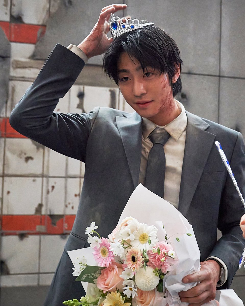 Happy Valentine💕🫶🏻 
映画公式さまよりメイキング写真のプレゼント📸✨

映画『全知的な読者の視点から』
3月20日(金)全国公開🎬💫

2026.2.14
#ahnhyoseop #アンヒョソプ　#安孝燮  #안효섭　#全知的な読者の視点から