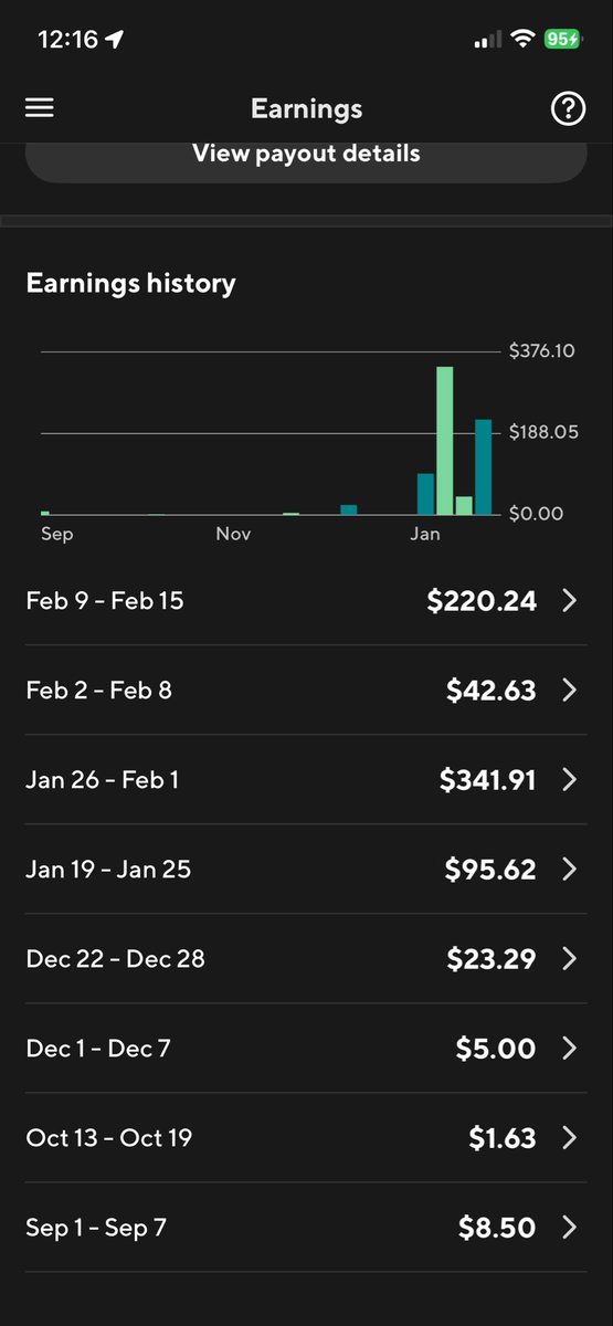 darinalvarez's tweet photo. @DoorDash @DoorDash_Help my earnings and payout history only go back 30 days.  Every day an old days earrings disappear off my account!  I have contacted support only to be told it’s been noted.  Even they can’t see my earrings that are older than 30 days! https://t.co/DwUhvoV6O6