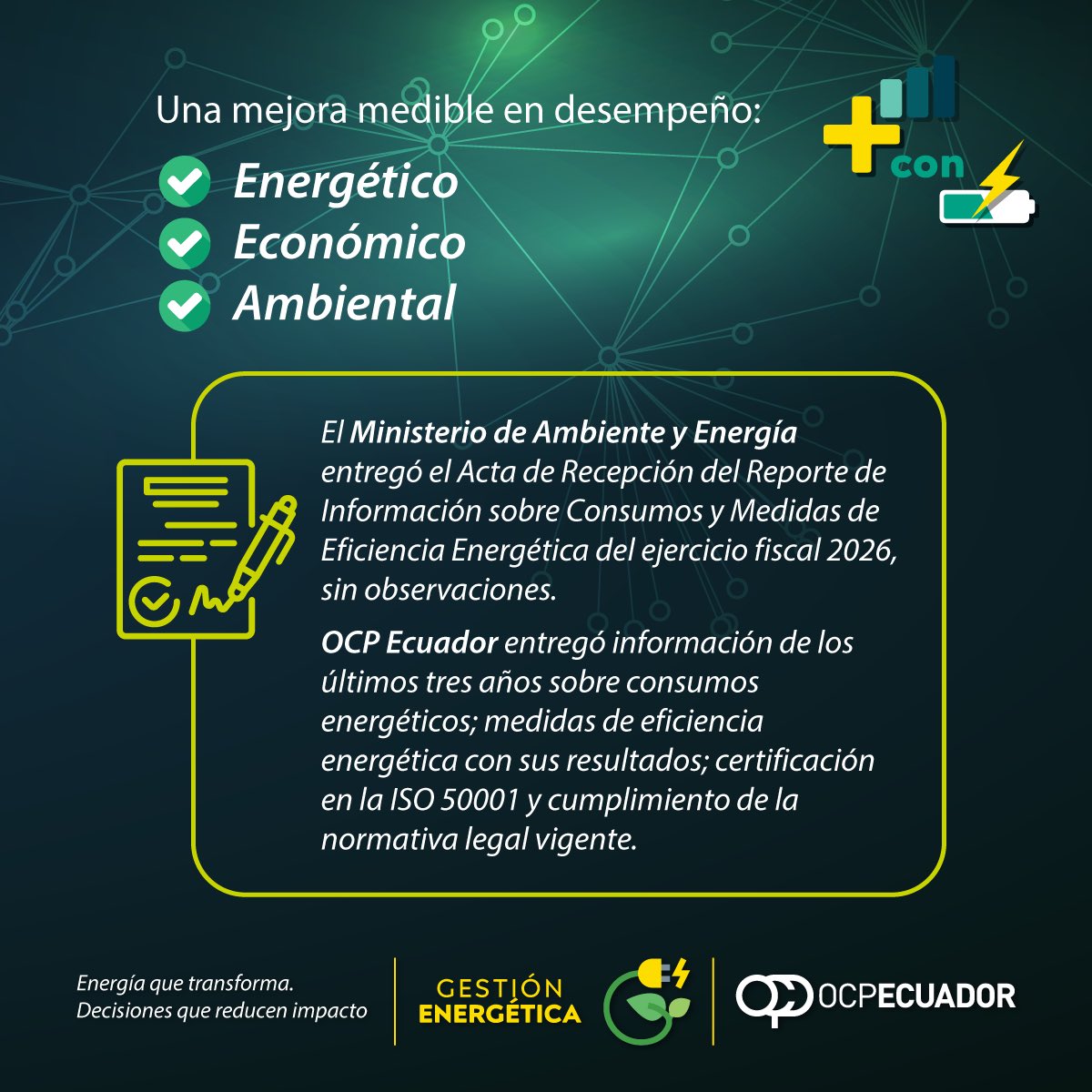 OCP Ecuador S.A. tweet media