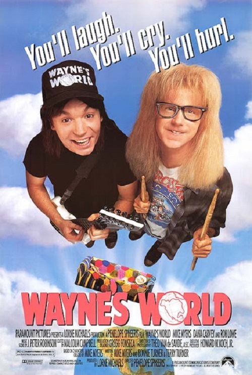 #Efemérides #LaCueva 14 de febrero de 1992. Se estrena en Estados Unidos la película titulada ''Waynes World'', con apariciones de Meat Loaf y Alice Cooper y donde aparece el tema de Queen, ''Bohemian Rhapsody'' que hará que el tema vuelve a las listas americanas