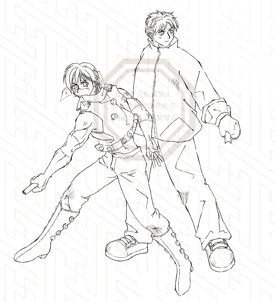 疲っっかれましたぁ……

あっれぇ？でも全然寄らないですね？💦
自分絵を落とすって、難しいなぁ…
塗りまで全然辿り着かない…😂