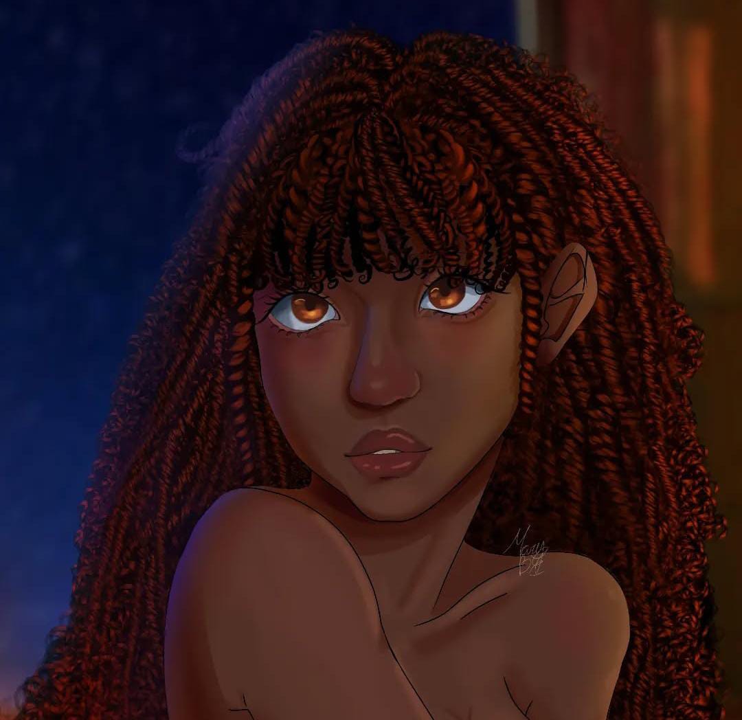 fusca_art's tweet photo. Can't believe I never posted this here omg??!
My character Amelie, I love her SOOOOO much 

#ocart #curlyhair #digitalart https://t.co/Ry5em7rzrG