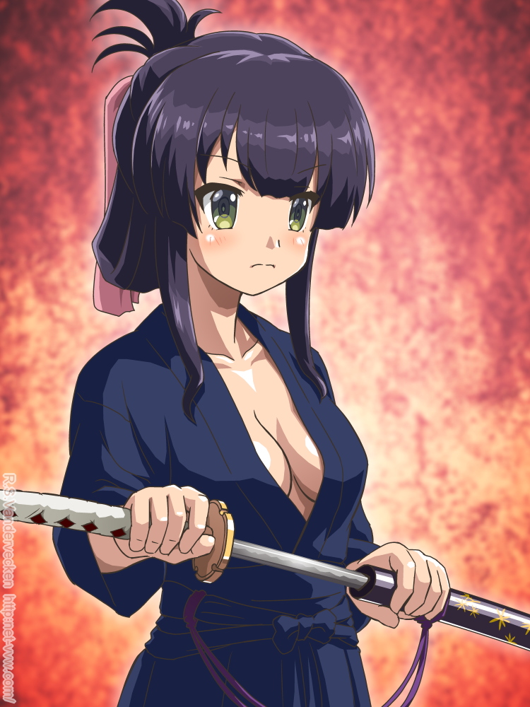 こっちは今年の画像
#刀使ノ巫女 
#2月14日は柳瀬舞衣の誕生日