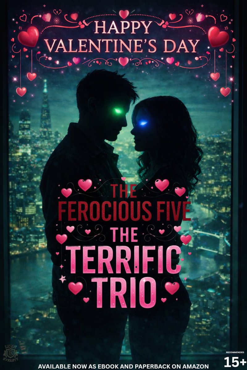 FerociousFive35's tweet photo. 💝 Happy Valentine’s Day 💖
Yes… Sam and Iris are dating 😉
The Terrific Trio - Paperback &amp; Ebook on Amazon
Ebook FREE with Kindle Unlimited
Link in bio
#ValentinesDay #IndieAuthor #BookPromo #FantasySeries #KindleUnlimited https://t.co/bLKGmM5Zqe