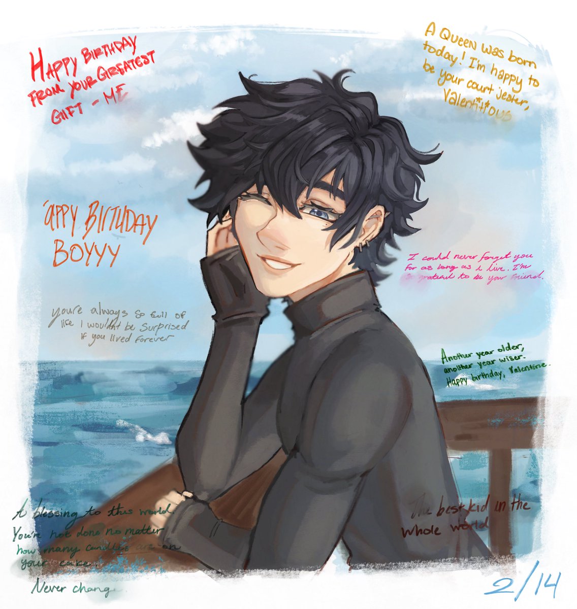 WhispersOfIris's tweet photo. February 14th means it’s our beautiful boy’s birthday! Happy birthday Valentine Carter!🎂🎉 https://t.co/YEXS3W5rG8