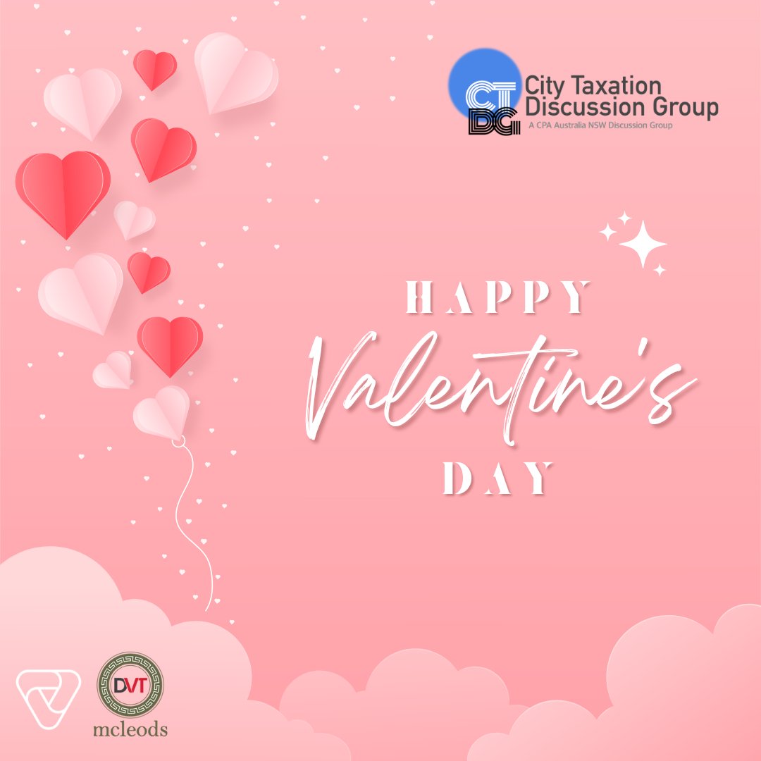 citytaxation's tweet photo. From all of us here at @cpaaustralia @citytaxation Discussion Group, Happy Valentine's Day! #citytaxation #happyvalentinesday #love #togetherwemakeadifference #cpaaustralia #discussiongroup #accountant #bookkeeper #maxknow #tax #advisor https://t.co/DapG1wCusl
