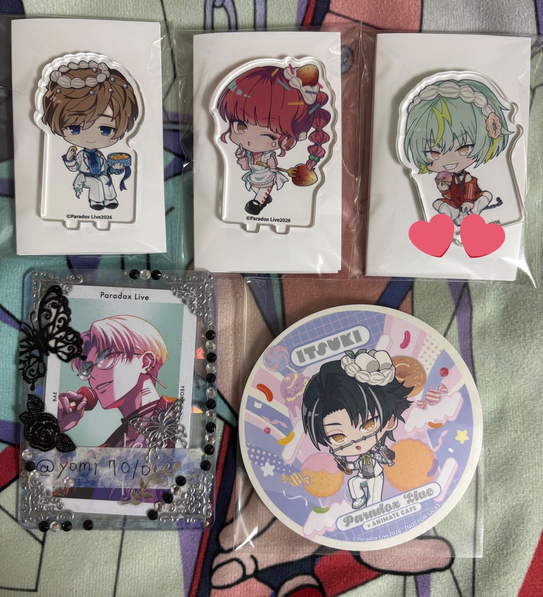 交換 譲渡】Paradoxlive パラライ アニメイトカフェ デコット DECOTTO