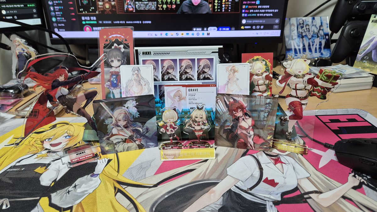 오늘 홍대 잠실에서 니케 굿즈 장만
대 만 족