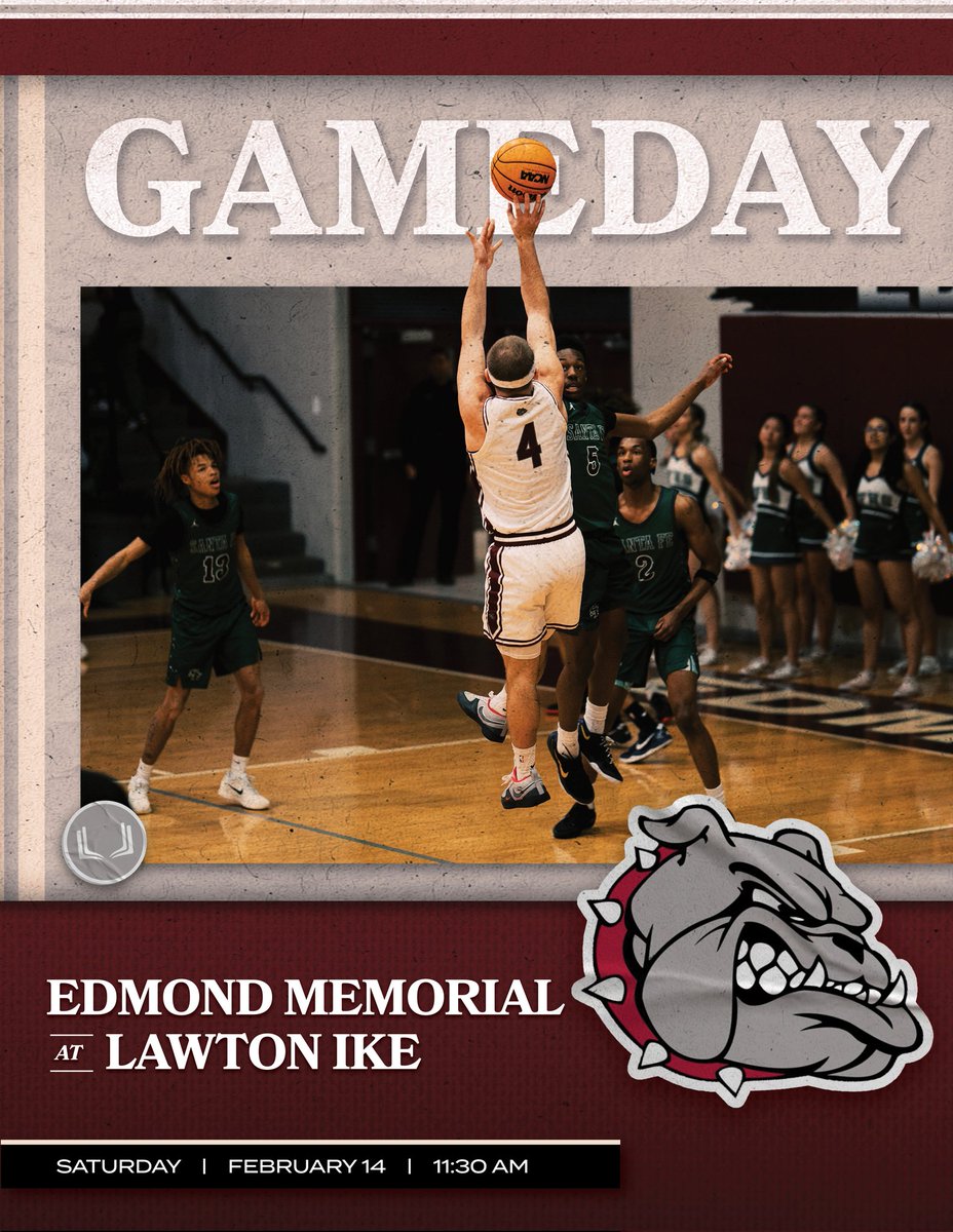 EMHSBoysHoops's tweet image. Sorry ladies, it's early on a Saturday and we're on the road to Lawton Eisenhower. Our love affair with this beautiful game continues...Happy Valentine's Bulldogs! 😉 ❤️ 
#BulldogWay 
#True