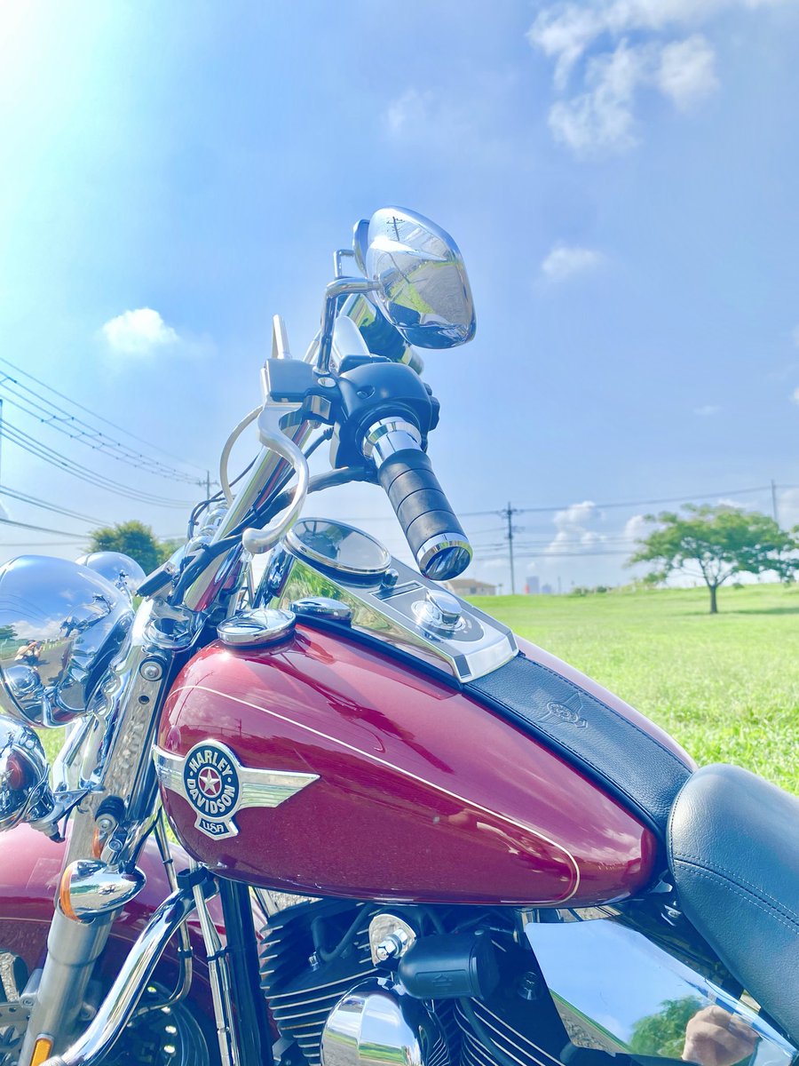 bike_Masaki's tweet photo. 名前:マサキ
性別:おとこ
年齢:31歳
身長:171cm
住み:千葉県
車種:ファットボーイ(flstf)
趣味:バレー、筋トレ
一言:バイク乗りの知り合い少ないので仲良くしてください!
#バイク乗りとして軽く自己紹介 #バイク好きと繋がりたい #ファットボーイ #flstf #ハーレー https://t.co/Ymieg8JG0S
