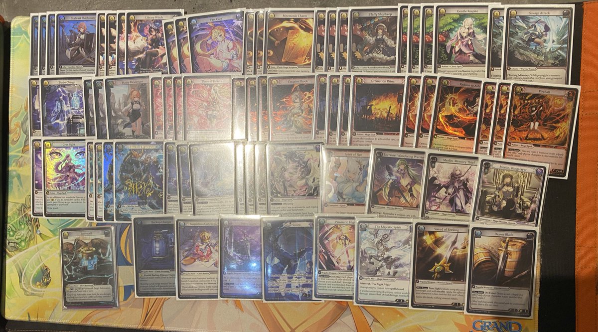 GA】 vilis交流会で活躍したデッキたちをパシャリ📷✨ みなさん色んな