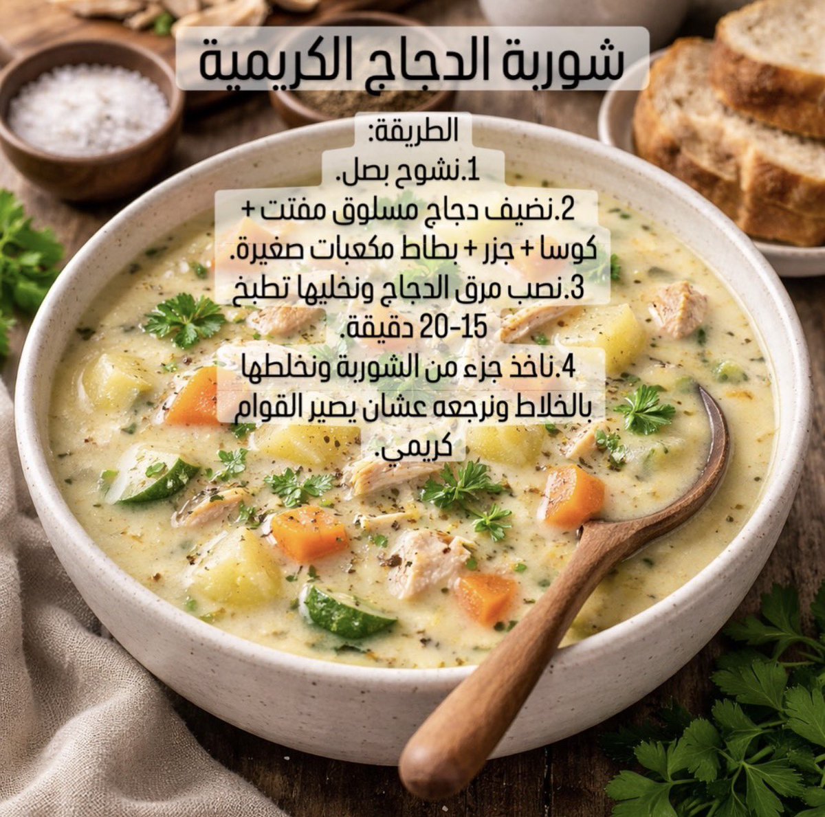 ELELEL_9's tweet photo. اخترت لكم ١٣شوربه صحيه تقدرون تنوعون فيها سفرتكم 
احفظوها للحاجه 
..يتبع https://t.co/IdUXLkXASG