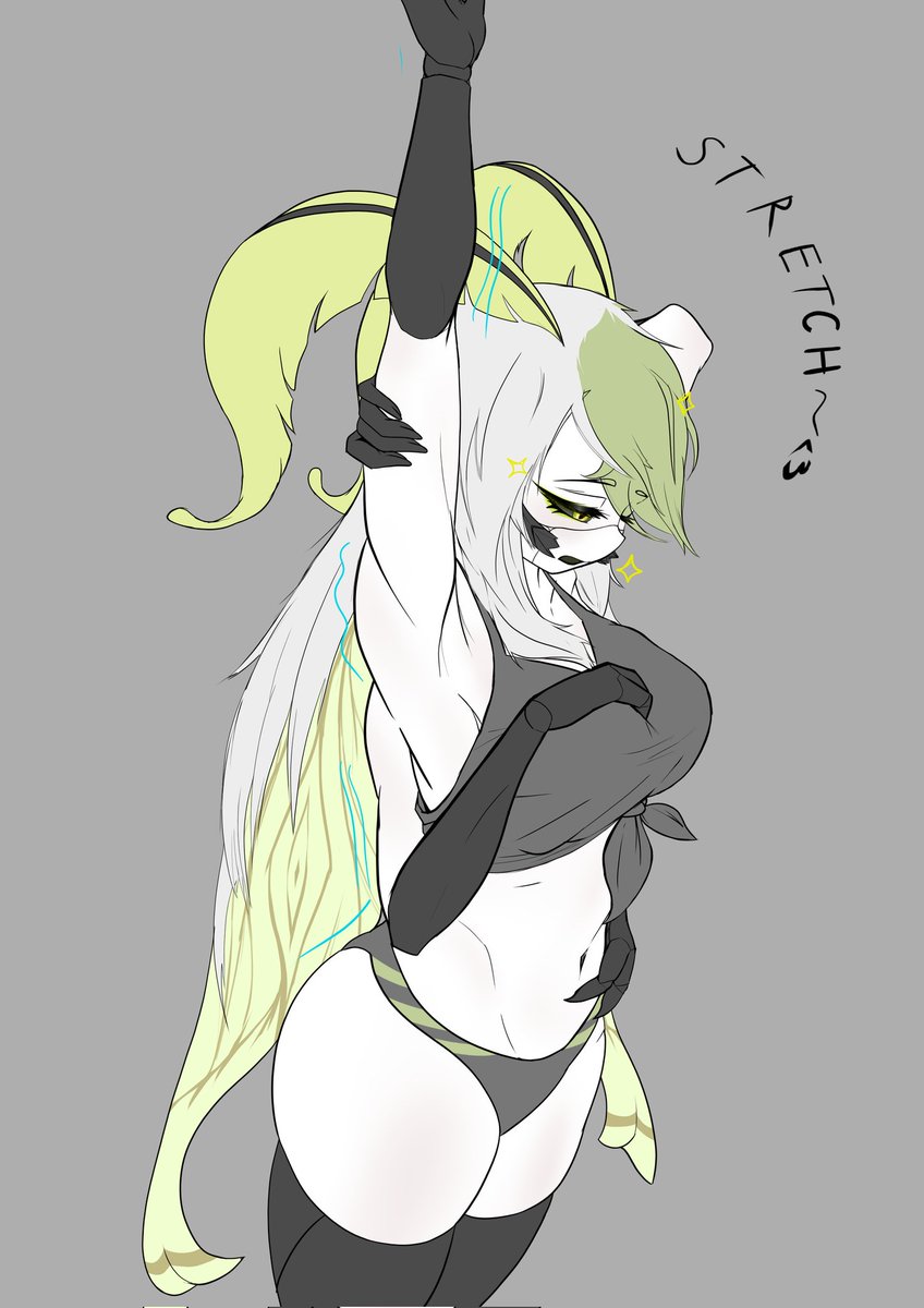 #JunipArt #WIP I'm cooking something cute for y'all (also, let me know if y'all want to see work in progress work or just fully done <3)