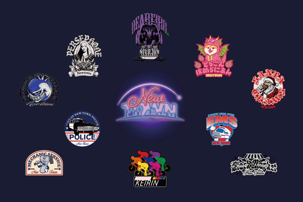 NEWTOWN 各ロゴできました👍

instagram.com/p/DUvTDHcEv9d/…