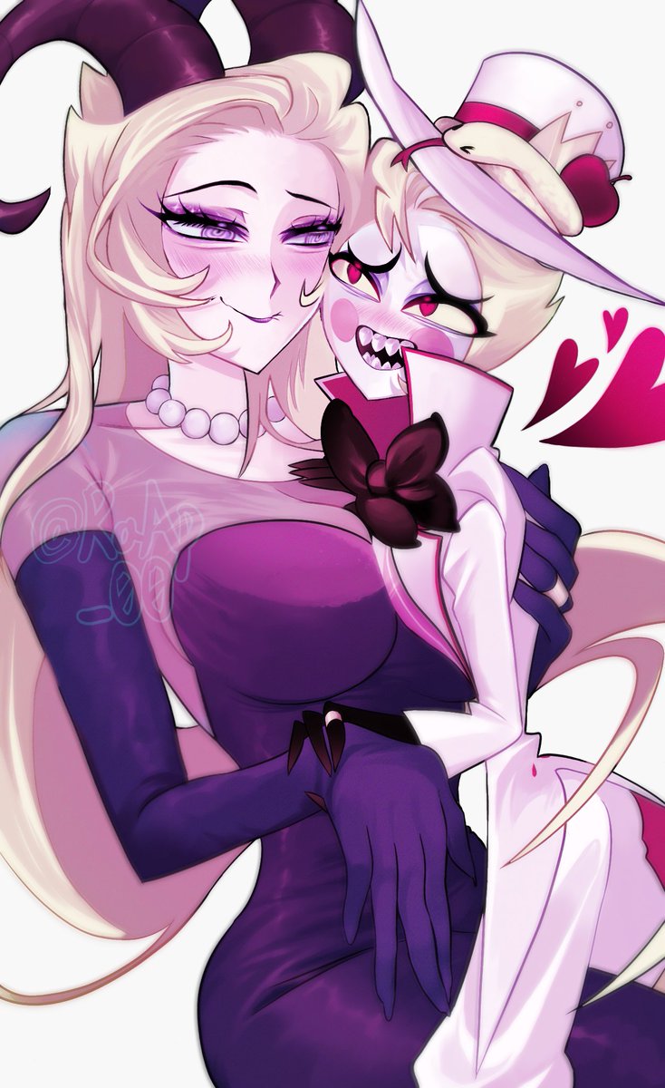 💜 #HazbinHotel #Lucililith ♥️