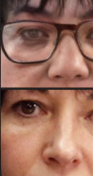 Different eyes.
Different person.
I have zero doubts about this.
It's not Ghislaine Maxwell.