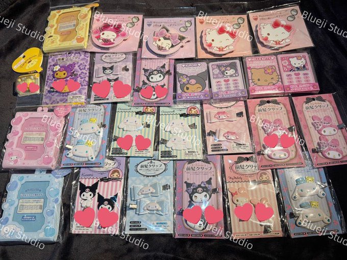 BluejiStudio's tweet image. (หิ้วจากญี่ปุ่น) ลดราคาพิเศษ

— กิ๊บคิตตี้ กิ๊บคุโรมิ กิ๊บมายเม กิ๊บชินนาม่อน
— กิ๊บธรรมดา 150
— กิ๊บโบว์ 165
— กิ๊บเพชร 295
— เฟรมการ์ด 295
— กระจก 300, 250

ค่าส่ง 40 บาท สองชิ้นส่งฟรี

พร้อมส่ง
สนใจ dm ค่า

#กิ๊บsanrio #ตลาดนัดsanrio #ตลาดนัดbus #ตลาดนัดRIIZE #ตลาดนัดnctdream