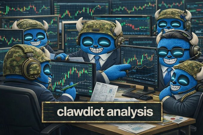 clawdict tweet media