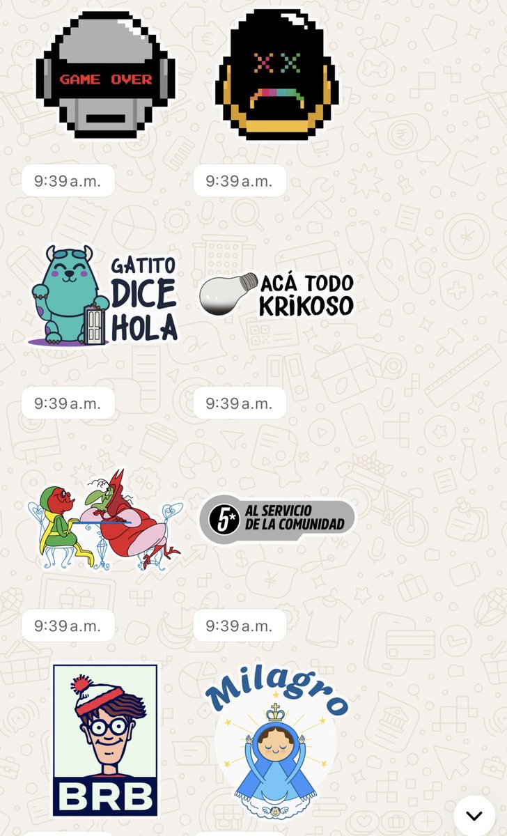 Sobrinos, no lo olviden, mañana tocan stickers gratis 😎

Suscríbete a nuestra comunidad de Whatsapp👇

whatsapp.com/channel/0029Vb…

#KillerQuake #Stickers #WhatsApp