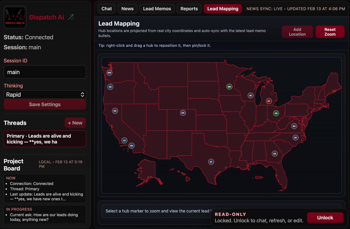 The entire HHS data dump has been ingested, and is currently being sliced and segregated with high priority business targets. 

By end of day, I’m very curious to see what the map looks like. We will purge the fraud.
