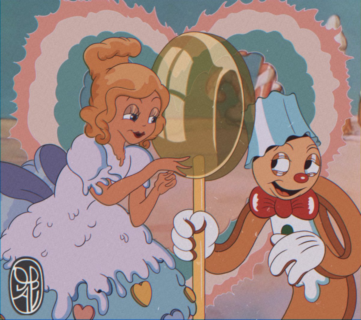 You’re the sweetest in this land!
#Rubberhose #Disney #valentines #fanart