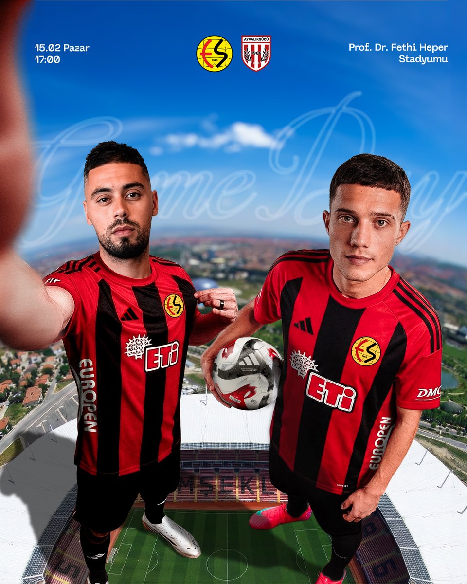 🏆TFF 3. Lig 21. Hafta
🆚 Ayvalıkgücü Belediyespor
🗓 15 Şubat Pazar / 17.00
🏟️ Prof. Dr. Fethi Heper Stadyumu
📺 Sıfır TV