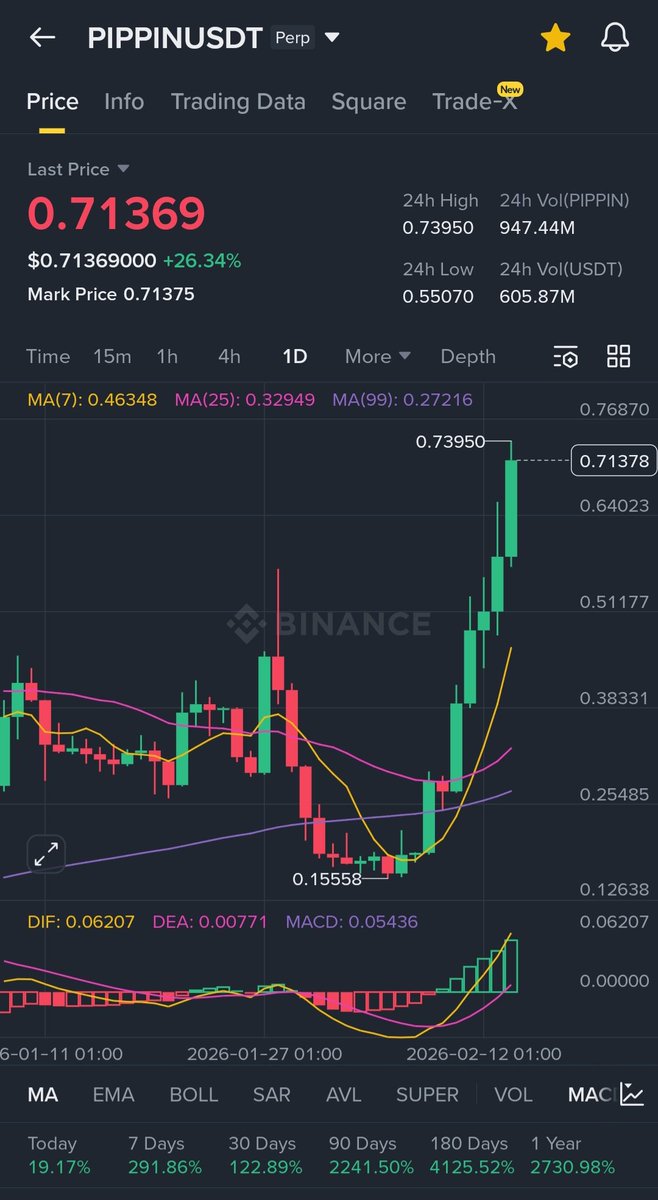 $PIPPIN has done over 300% pump after this call. Trying to make a new all-time high now.