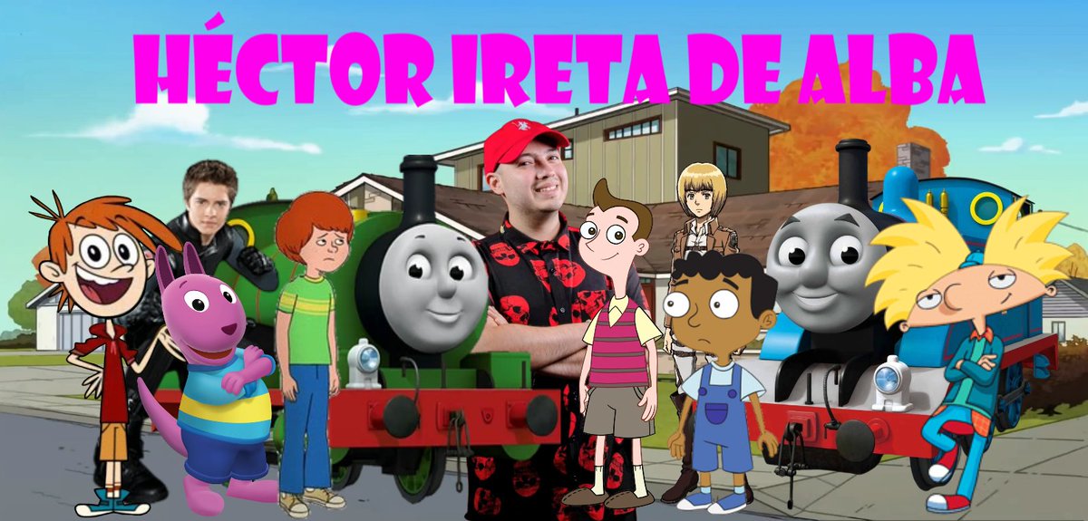 Camelo2017's tweet photo. Feliz cumpleaños @H_iretadealba
#LaLeyDeMiloMurphy #PhineasYFerb #ThomasYSusAmigos #AttackOnTitan #OyeArnoldLaPeliculaDeLaJungla #LabRats #ChucksChoice #Backyardigans #FIsForFamily https://t.co/Be2DQcGGei