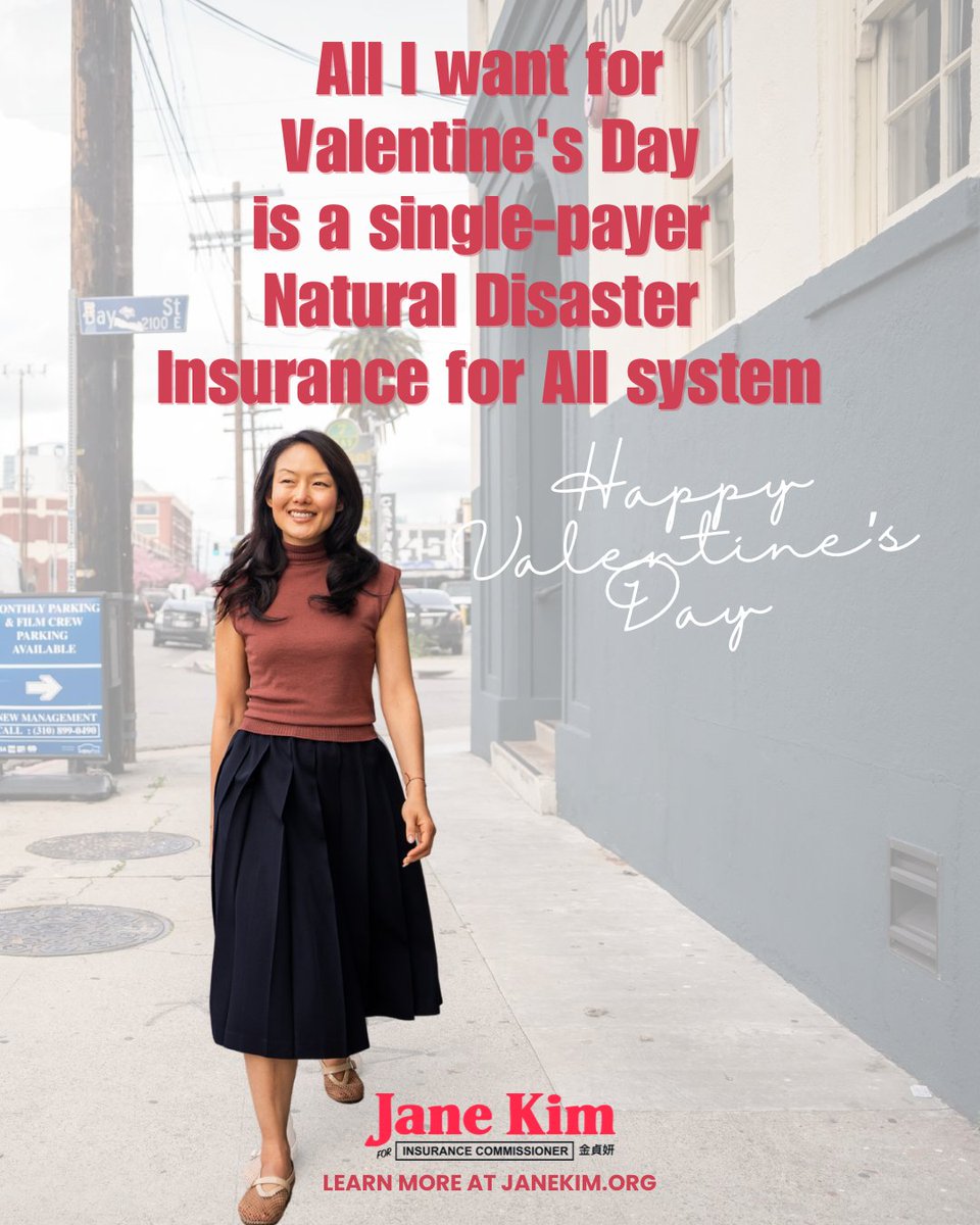 California, will you be my valentine? I got you covered 🌹

Learn more and join me at JaneKim.org