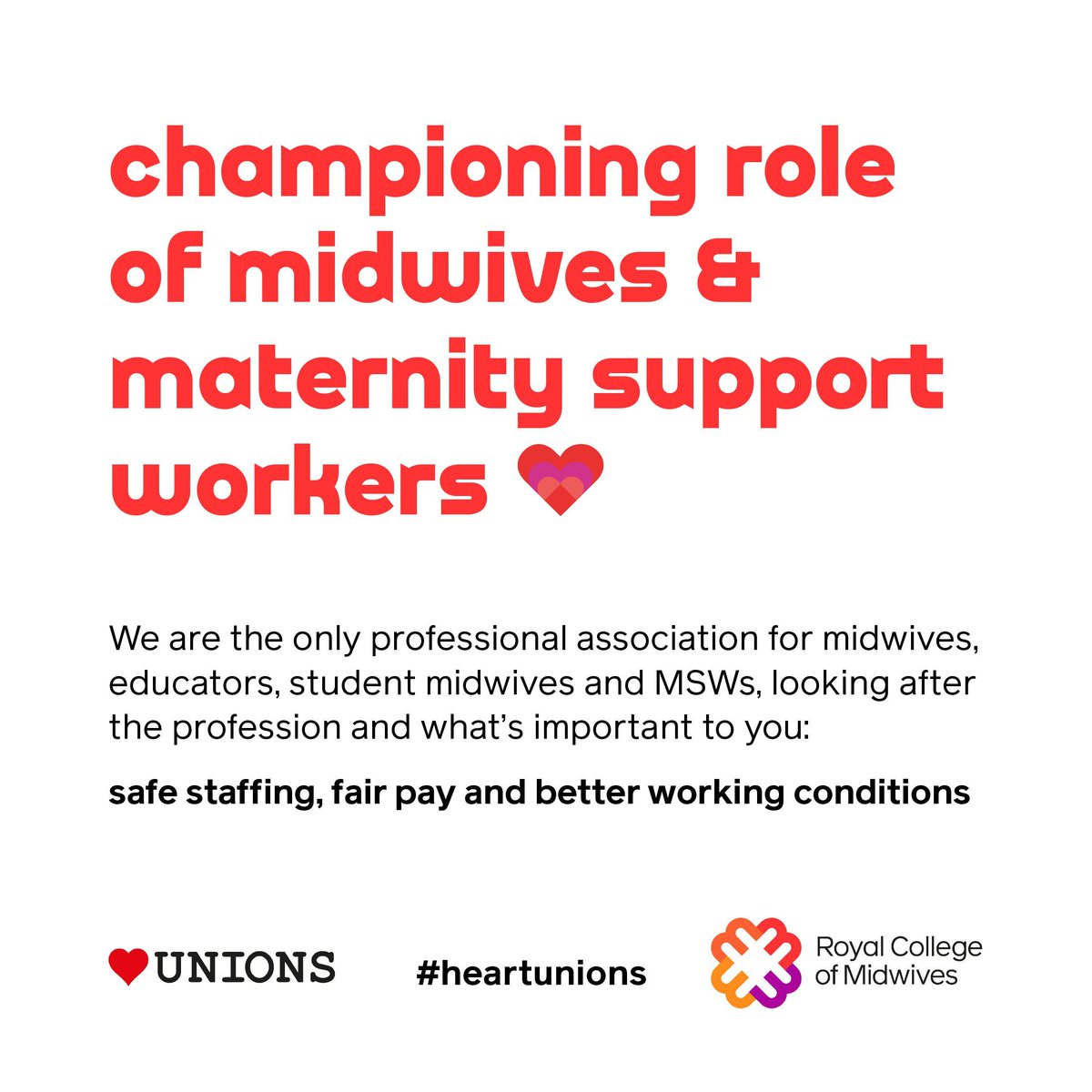 Royal College of Midwives 💙 tweet media