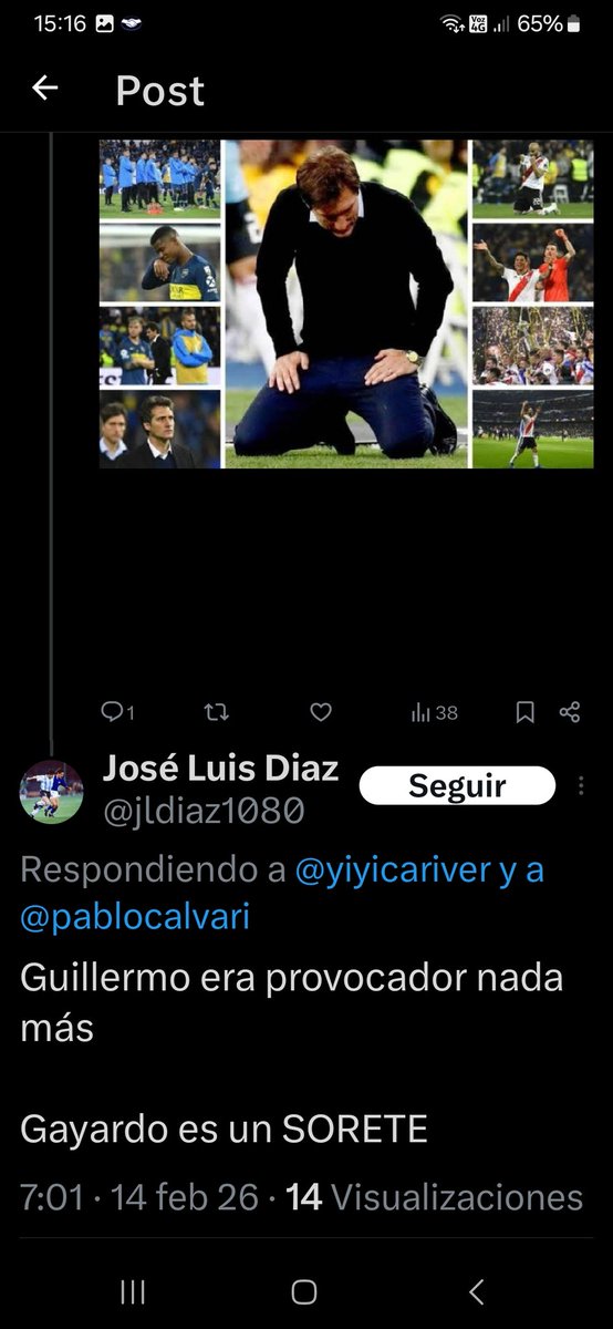 Che, q les pasa a los bostas q no se bancan un vuelto, les contestás con argumentos y t bloquean <a href="/jldiaz1080/">José Luis Diaz</a>
Fueron, son y serán CAGONES.