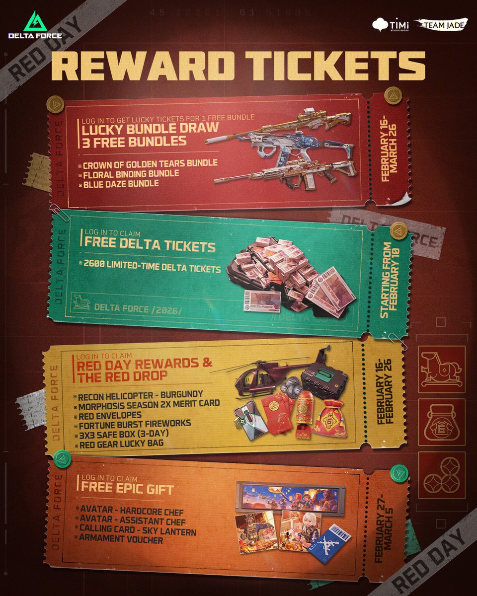 🎟 Your Red Day reward coupons are here.  🎁 Redeem ...