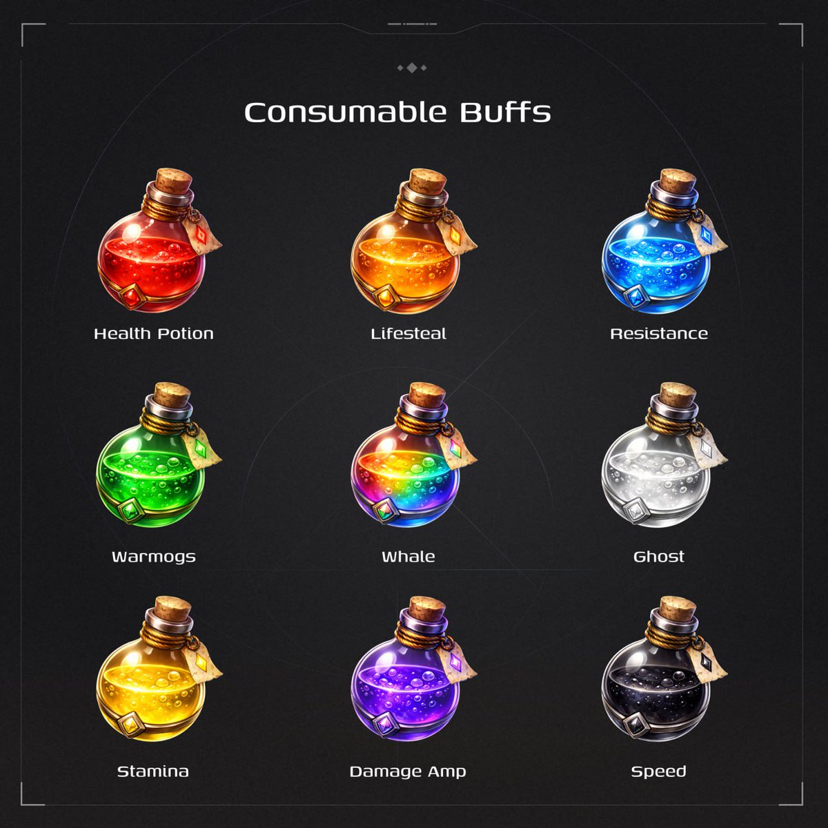 Potions are here! 🧪

Dremica updates are out, just in time for tomorrow 2 PM UTC.🕑

- 9 different soulbound potions from gathering/mobs

- Big Boy now spawns at start, 15min respawn, 1 loot/session

Check the full patch notes 👇  
wiki.dremica.com/en/PatchNotes/…