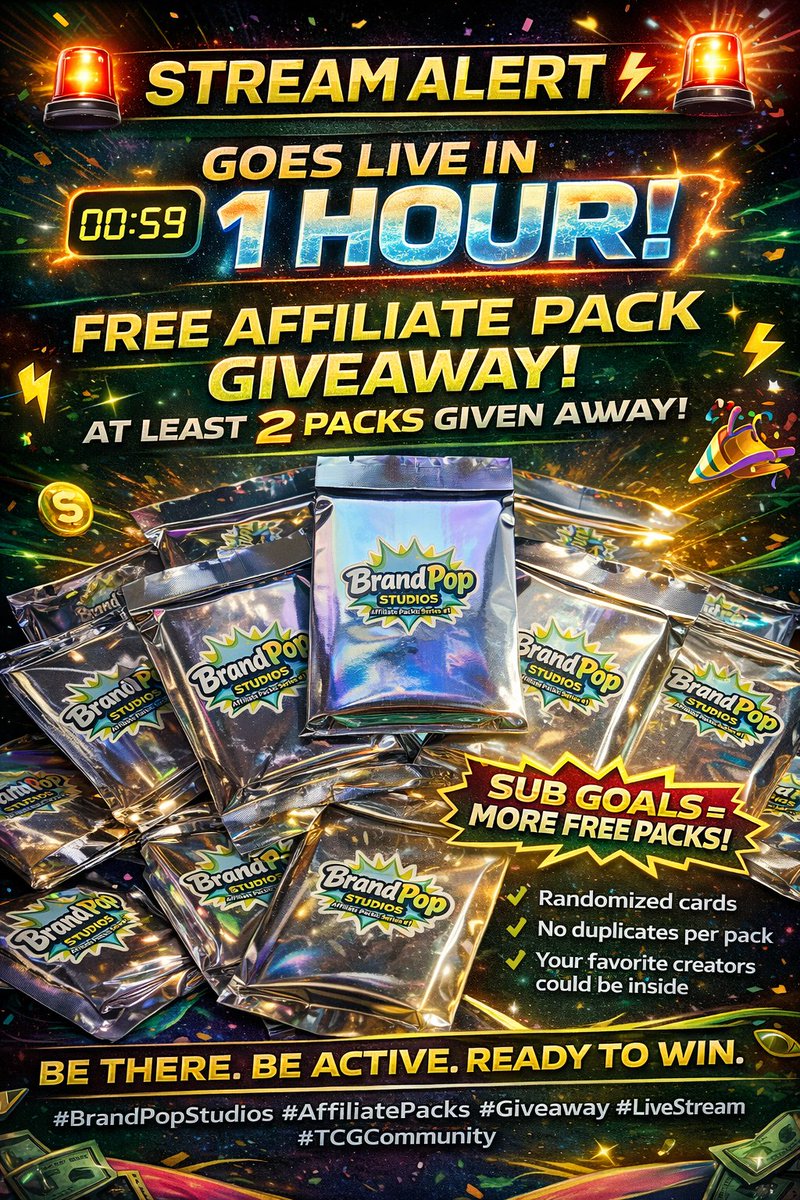 *ONE HOUR LEFT!*

BrandPopStudios.com