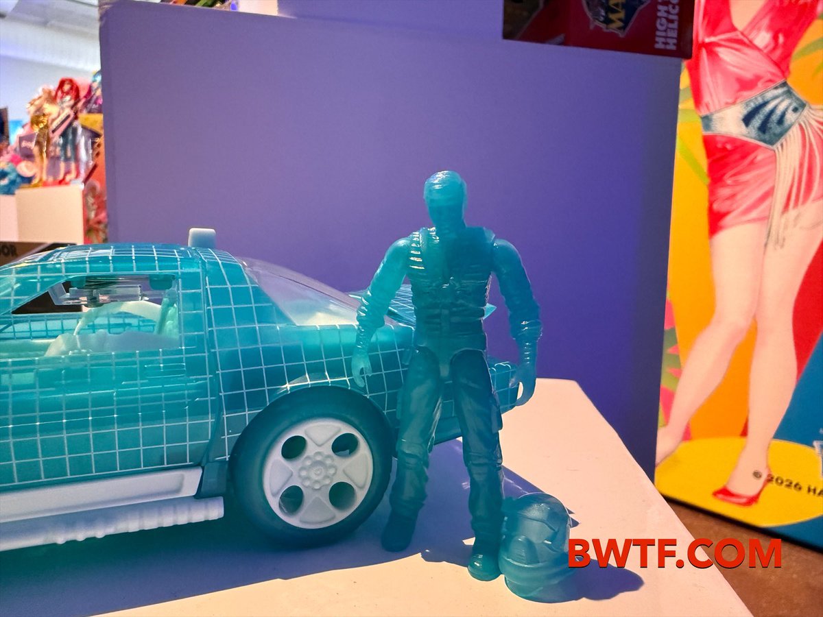 BWTF_Ben's tweet image. Revealed today at #ToyfairNY!  #MASK #SDCC exclusive holographic redeco of the Thunderhawk! #toys