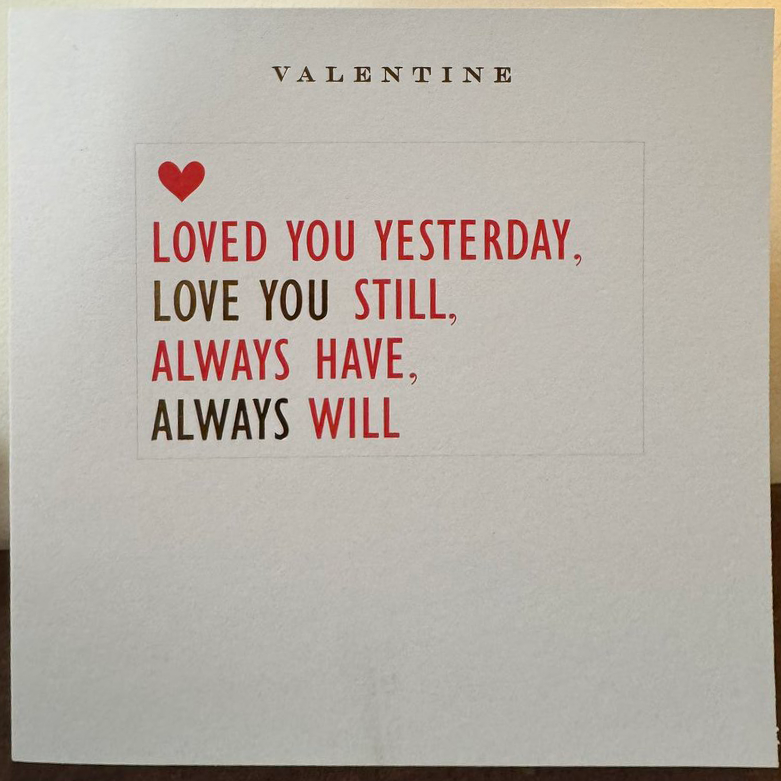 💌 Aside from the promotional bouquets given as Valentine's Day gifts to lucky Hooligans and fans, Bruno Mars also attached a ‘Happy Valentine's Day’ letter alongside the roses.

It reads:
“Loved you yesterday, 
Love you still, always have, always will.”

#TheRomantic