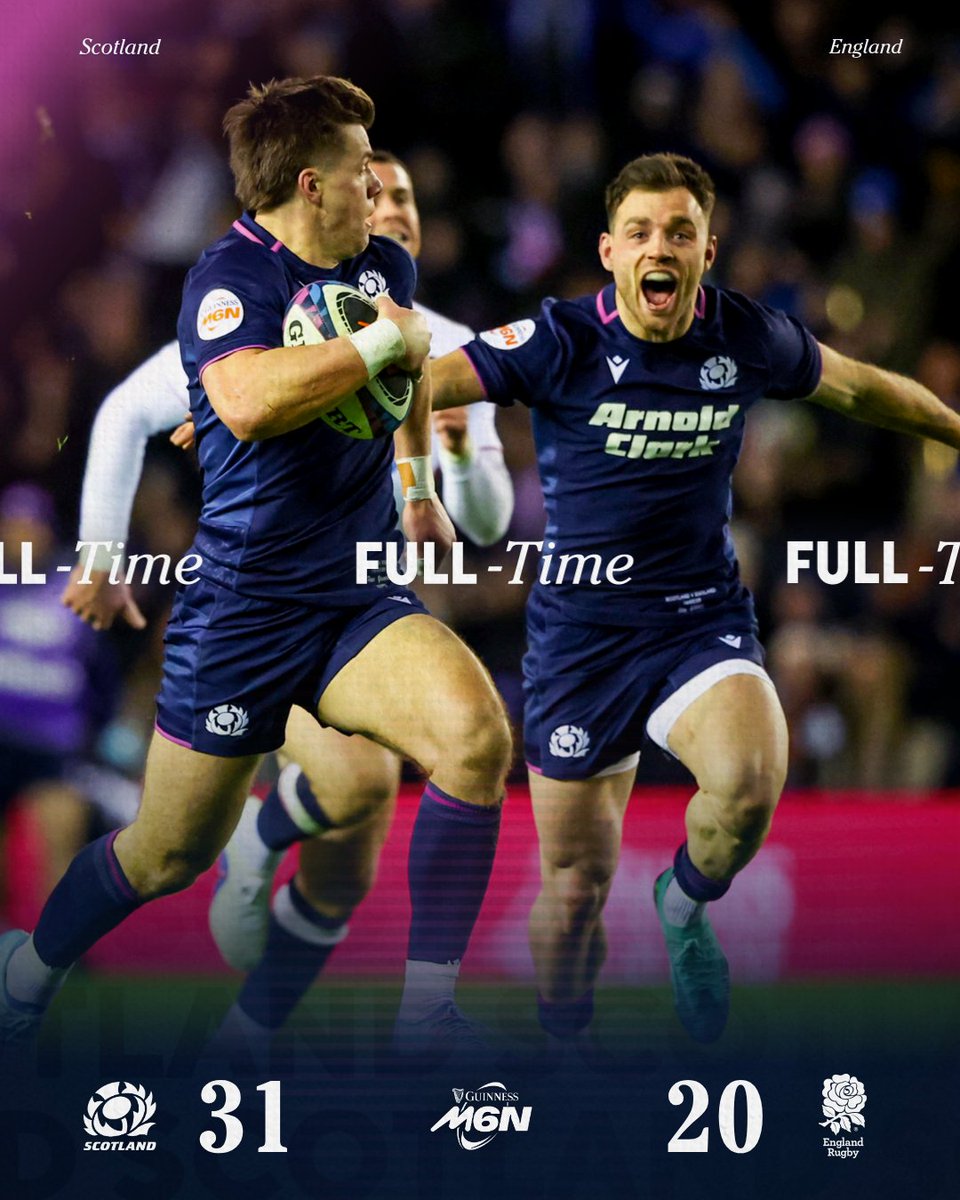 The Calcutta Cup is ours!! 🏴󠁧󠁢󠁳󠁣󠁴󠁿🏆

#AsOne #GuinnessM6N