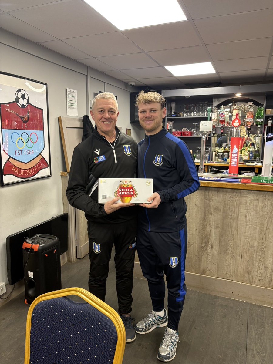 MOTM today was Billy Whitehead. Left winger / GK. Great performance from our top scorer this season. Thanks to Debbie &amp; Kev as always! 💙🤍💛