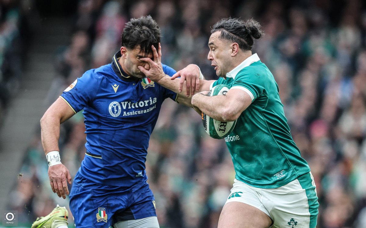 Inphosports's tweet photo. What a fight put up by Italy but the boys in green get it done in the Aviva with help from dedebutants Robert Baloucoune and Edwin Edogbo https://t.co/9O34JLXP9g